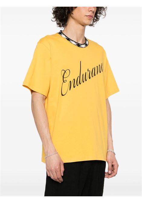 Yellow Endurance T-shirt - men WALES BONNER | MS24JE16JE01300